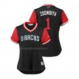 Maglia Baseball Donna Arizona Diamondbacks Jarrod Dyson 2018 Llws Players Weekend Zoombiya Nero