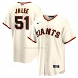 Maglia Baseball Uomo San Francisco Giants Jung Hoo Lee Home Replica Crema
