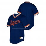 Maglia Baseball Bambino Detroit Tigers Cooperstown Collection Mesh Wordmark V-neck Blu