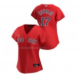 Maglia Baseball Donna Boston Red Sox Nathan Eovaldi Replica Alternato 2020 Rosso