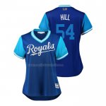 Maglia Baseball Donna Kansas City Royals Tim Hill 2018 Llws Players Weekend Hill Blu