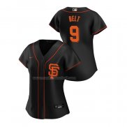 Maglia Baseball Donna San Francisco Giants Brandon Belt Replica Alternato 2020 Nero