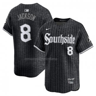 Maglia Baseball Uomo Chicago White Sox Bo Jackson City Connect Retired Nero