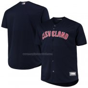 Maglia Baseball Uomo Cleveland Guardians Big & Tall Alternato Replica Blu