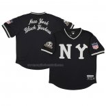 Maglia Baseball Uomo New York Yankees Rings & Crwns Mesh Replica V-neck Nero