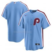 Maglia Baseball Uomo Philadelphia Phillies Alternato Replica Blu