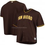 Maglia Baseball Uomo San Diego Padres Sand Big & Tall Alternato Replica Marrone