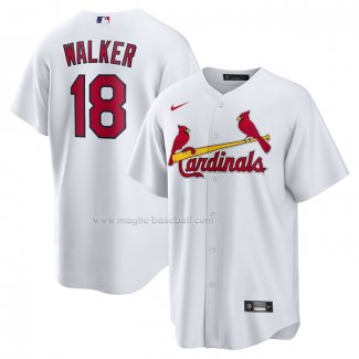 Maglia Baseball Uomo St. Louis Cardinals Jordan Walker Home Replica Bianco