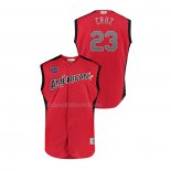 Maglia Baseball Bambino All Star 2019 Minnesota Twins Nelson Cruz Player American League Rosso