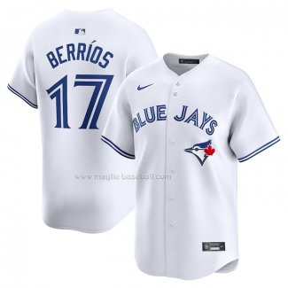 Maglia Baseball Uomo Toronto Blue Jays Jose Berrios Home Limited Bianco