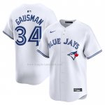 Maglia Baseball Uomo Toronto Blue Jays Kevin Gausman Home Limited Bianco