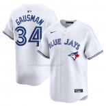 Maglia Baseball Uomo Toronto Blue Jays Kevin Gausman Home Limited Bianco