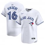Maglia Baseball Uomo Toronto Blue Jays Yusei Kikuchi Home Limited Bianco