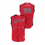 Maglia Baseball Bambino All Star 2019 New York Yankees Aaron Judge Player American League Rosso