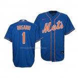 Maglia Baseball Bambino New York Mets Amed Rosario Replica Cool Base Blu