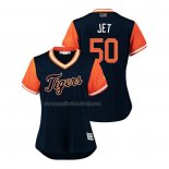 Maglia Baseball Donna Detroit Tigers Jacob Turner 2018 Llws Players Weekend Jet Blu