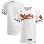 Maglia Baseball Uomo Baltimore Orioles Home Autentico Bianco