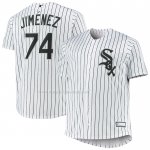 Maglia Baseball Uomo Chicago White Sox Eloy Jimenez Big & Tall Replica Bianco