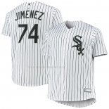 Maglia Baseball Uomo Chicago White Sox Eloy Jimenez Big & Tall Replica Bianco