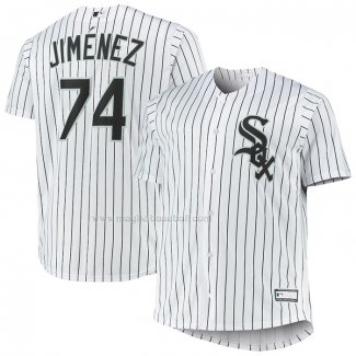 Maglia Baseball Uomo Chicago White Sox Eloy Jimenez Big & Tall Replica Bianco
