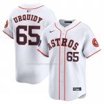 Maglia Baseball Uomo Houston Astros Jose Urquidy 2024 World Tour Mexico City Series Home Limited Bianco