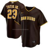 Maglia Baseball Uomo San Diego Padres Fernando Tatis JR. Alternato Replica Marrone