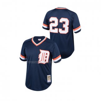 Maglia Baseball Bambino Detroit Tigers Kirk Gibson Cooperstown Collection Mesh Batting Practice Blu