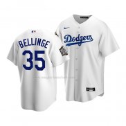 Maglia Baseball Bambino Los Angeles Dodgers Cody Bellinger Home Replica 2020 Bianco