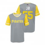 Maglia Baseball Bambino Pittsburgh Pirates Josh Bell 2018 Llws Players Weekend Jb Grigio Maglia Baseball Bambino Pittsburgh Pirates Josh Bell 2018 Llws Players Weekend Jb Grigio