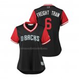 Maglia Baseball Donna Arizona Diamondbacks David Peralta 2018 Llws Players Weekend Freight Train Nero