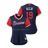 Maglia Baseball Donna Atlanta Braves Anibal Sanchez 2018 Llws Players Weekend Alejo Blu