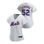 Maglia Baseball Donna New York Mets Yoenis Cespedes Replica Home 2020 Bianco
