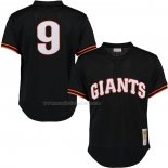 Maglia Baseball Uomo San Francisco Giants Matt Williams Mitchell & Ness Cooperstown Mesh Batting Practice Nero