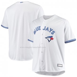 Maglia Baseball Uomo Toronto Blue Jays Big & Tall Home Replica Bianco
