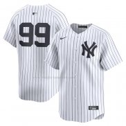 Maglia Baseball Uomo New York Yankees Aaron Judge Home Limited Bianco