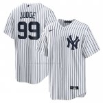 Maglia Baseball Uomo New York Yankees Aaron Judge Home Replica Bianco