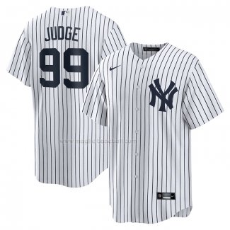 Maglia Baseball Uomo New York Yankees Aaron Judge Home Replica Bianco