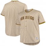 Maglia Baseball Uomo San Diego Padres Big & Tall Road Replica Marrone