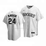 Maglia Baseball Bambino Colorado Rockies Ryan Mcmahon Replica Home 2020 Bianco
