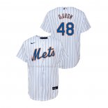 Maglia Baseball Bambino New York Mets Jacob Degrom Replica Home Bianco