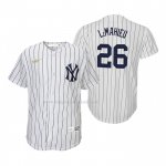 Maglia Baseball Bambino New York Yankees Dj Lemahieu Cooperstown Collection Home Bianco