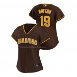 Maglia Baseball Donna San Diego Padres Tony Gwynn Replica Road 2020 Marrone