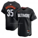 Maglia Baseball Uomo Baltimore Orioles Adley Rutschman City Connect Limited Nero