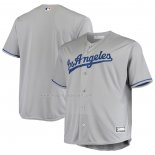 Maglia Baseball Uomo Los Angeles Dodgers Big & Tall Replica Grigio