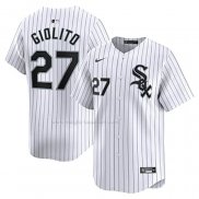 Maglia Baseball Uomo Chicago White Sox Lucas Giolito Home Limited Giocatore Bianco