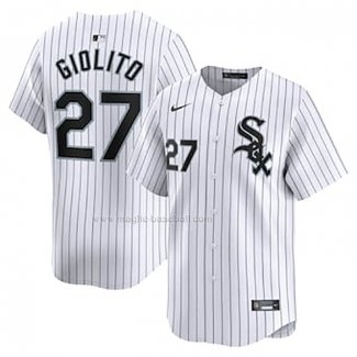 Maglia Baseball Uomo Chicago White Sox Lucas Giolito Home Limited Giocatore Bianco