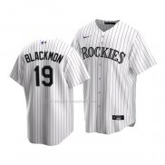 Maglia Baseball Bambino Colorado Rockies Charlie Neromon Replica Home 2020 Bianco