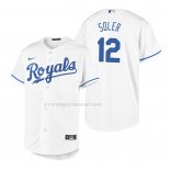 Maglia Baseball Bambino Kansas City Royals Jorge Soler Replica Home Bianco