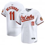 Maglia Baseball Uomo Baltimore Orioles Jordan Westburg Home Limited Bianco