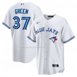 Maglia Baseball Uomo Toronto Blue Jays Chad Green Home Replica Bianco